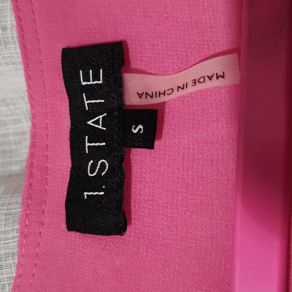1 STATE Women's Pink Blouse. SIZE S. - Picture 3 of 9